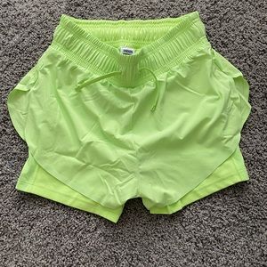 Gymshark Speed Short V2 Lime Small